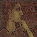 Intaglio print by Indian Artist S.K.Sarkar