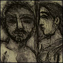 Graphic print by Indian Artist S.K.Sarkar