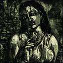 Graphic print by Indian Artist S.K.Sarkar
