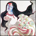 Signed edition prints of narrative women by contemporary Indian Artist Satish Gujral.