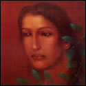 Signed edition prints of A portrait by modern Indian Artist Suhas Roy.