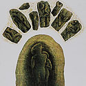 Art Intaglio: Woodcut: Sujata Purkayashta: Intimacy