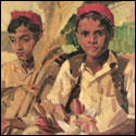 Offset Prints of narrative children by modern Indian Artist V.A. Mali.