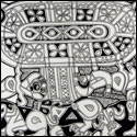 Signed edition prints of madhubani folk art by contemporary Indian Artist Vinay Trivedi.