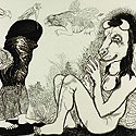 Etchings by Contemporary Indian Artist Viraj Naik