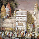 Signed edition prints of impressionistic travel by contemporary Indian Artist Yashwant Shirwadkar.